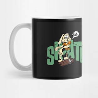 Skateboard t-shirt Mug